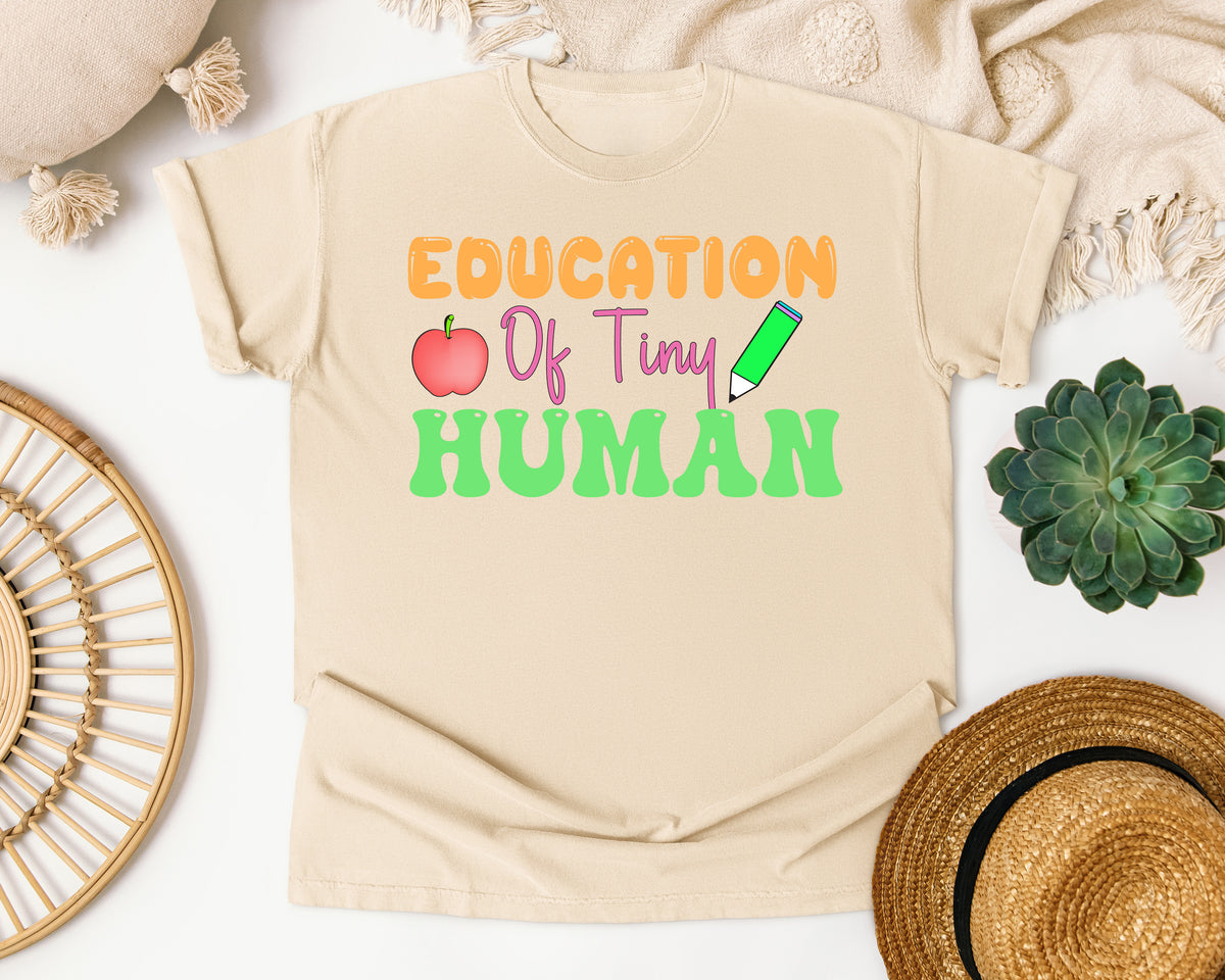 Educator Of Tiny Humans graphic tee in Ivory