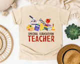 Special Education Teacher graphic tee in Ivory