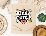 Kindergarten Daisy Bow Graphic Tee graphic tee in Ivory