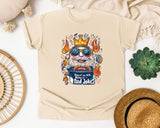 King Of The Grill Master Of Dad Jokes Grey 2 graphic tee in Ivory