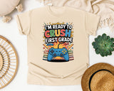 I'm Ready To Crush First Grade Controller Graphic Tee graphic tee in Ivory