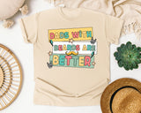 Dads With Beards Are Better White 2 graphic tee in Ivory