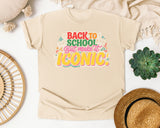 Back To School But Make It Iconic graphic tee in Ivory