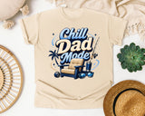 Chill Dad Mode graphic tee in Ivory