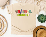 Teacher Mode On graphic tee in Ivory