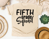 Fifth Grade Squad Bold graphic tee in Ivory