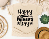 Happy Father's Day graphic tee in Ivory