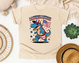 Amerisaurus graphic tee in Ivory