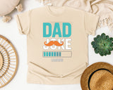 Dad Joke Loading Teal 2 graphic tee in Ivory