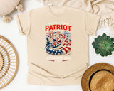 Party Like A Patriot Let Freedom Ring graphic tee in Ivory