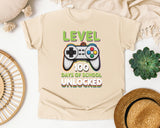 Level 100 Days Of School Unlocked graphic tee in Ivory