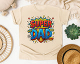 Super Dad Brown graphic tee in Ivory