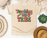 Teaching My Tribe graphic tee in Ivory