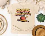 Chaos Coordinator graphic tee in Ivory