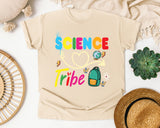 Science Tribe Backpack graphic tee in Ivory