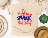 Star Spangled And Sassy graphic tee in Ivory