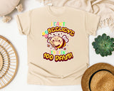 I Cant Beelieve Its Been 100 Days Bee graphic tee in Ivory