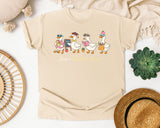 Just A Teacher Goose graphic tee in Ivory