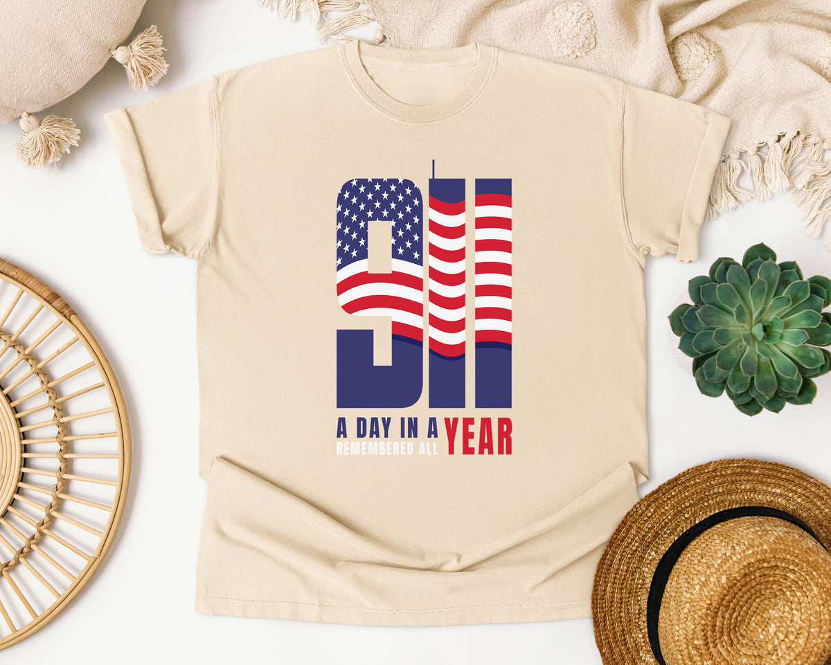 A Day In A Year Remembered All graphic tee in Ivory