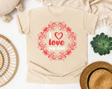I Love My Dad Pink 2 graphic tee in Ivory