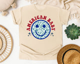 American Baby graphic tee in Ivory
