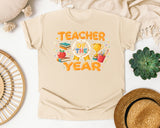 Teacher Of The Year graphic tee in Ivory