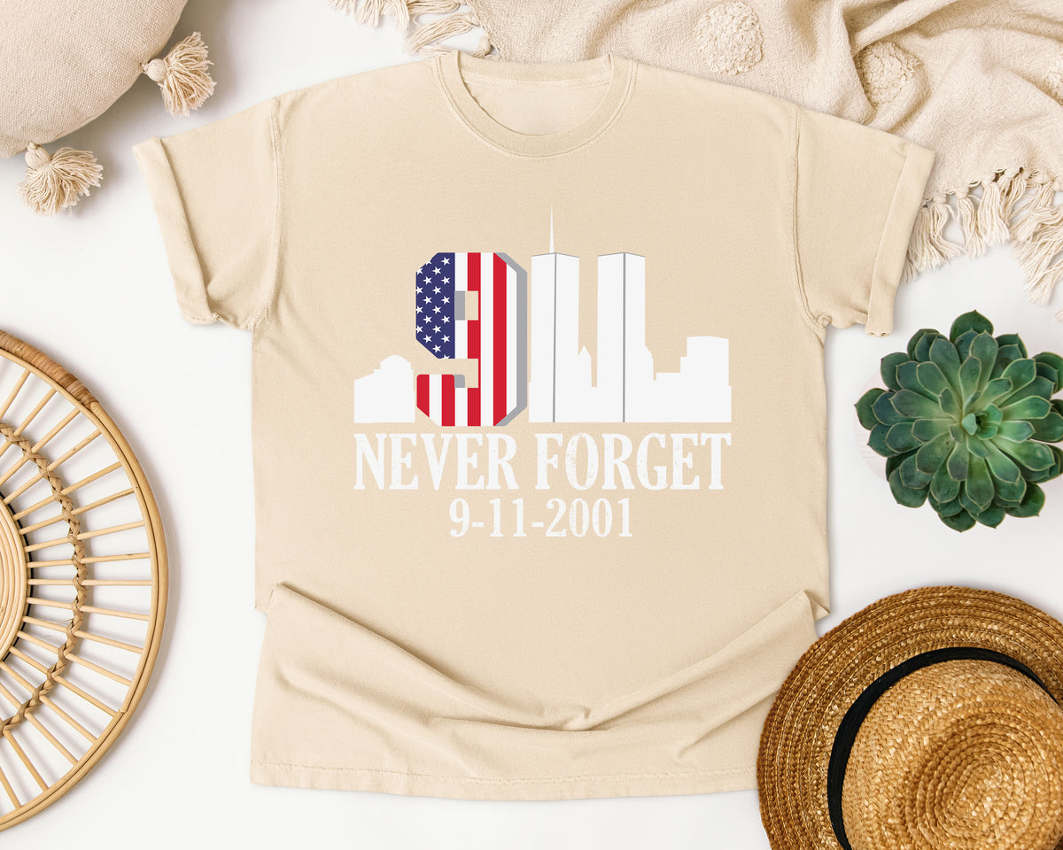 Never Forget White 4 graphic tee in Ivory