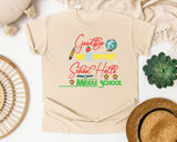 Goodbye Elementary School Hello Middle School graphic tee in Ivory