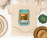 Grill Master Dad Grey graphic tee in Ivory