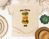 Grill Master Dad Brown 2 graphic tee in Ivory