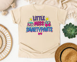 Little Miss Smartypants graphic tee in Ivory