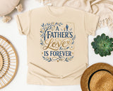 A Father's Love Is Forever Grey 2 graphic tee in Ivory