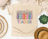 Teacher Grey 3 graphic tee in Ivory
