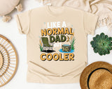 Like A Normal Dad But Cooler graphic tee in Ivory