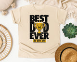 Best Dad Ever No Days Off White 2 graphic tee in Ivory
