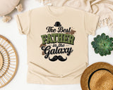 The Best Father In The Galaxy graphic tee in Ivory
