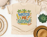 Watch Me Grow graphic tee in Ivory