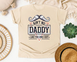 Ain't No Daddy Like The One I Got Grey graphic tee in Ivory