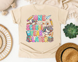 One School Year Later Goose graphic tee in Ivory