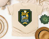 Best Dad Ever Black 2 graphic tee in Ivory