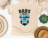 Dads With Beards Are Better White 4 graphic tee in Ivory