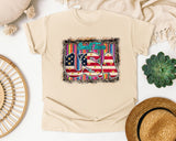 Small Town USA graphic tee in Ivory