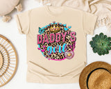 Daddy's Girl graphic tee in Ivory