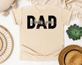 Dad I Love You Black graphic tee in Ivory