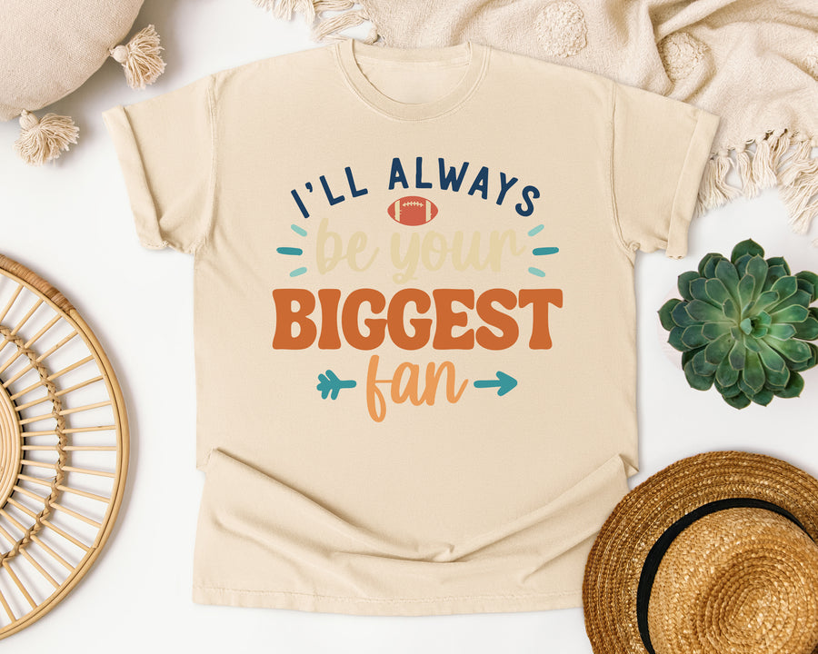Ill Always Be Your Biggest Fan graphic tee in Ivory