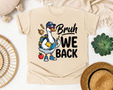 Bruh We Back Goose Graphic Tee graphic tee in Ivory