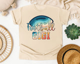 Football Gigi graphic tee in Ivory
