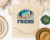 Football Friend graphic tee in Ivory