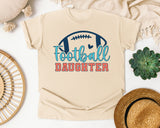 Football Daughter graphic tee in Ivory