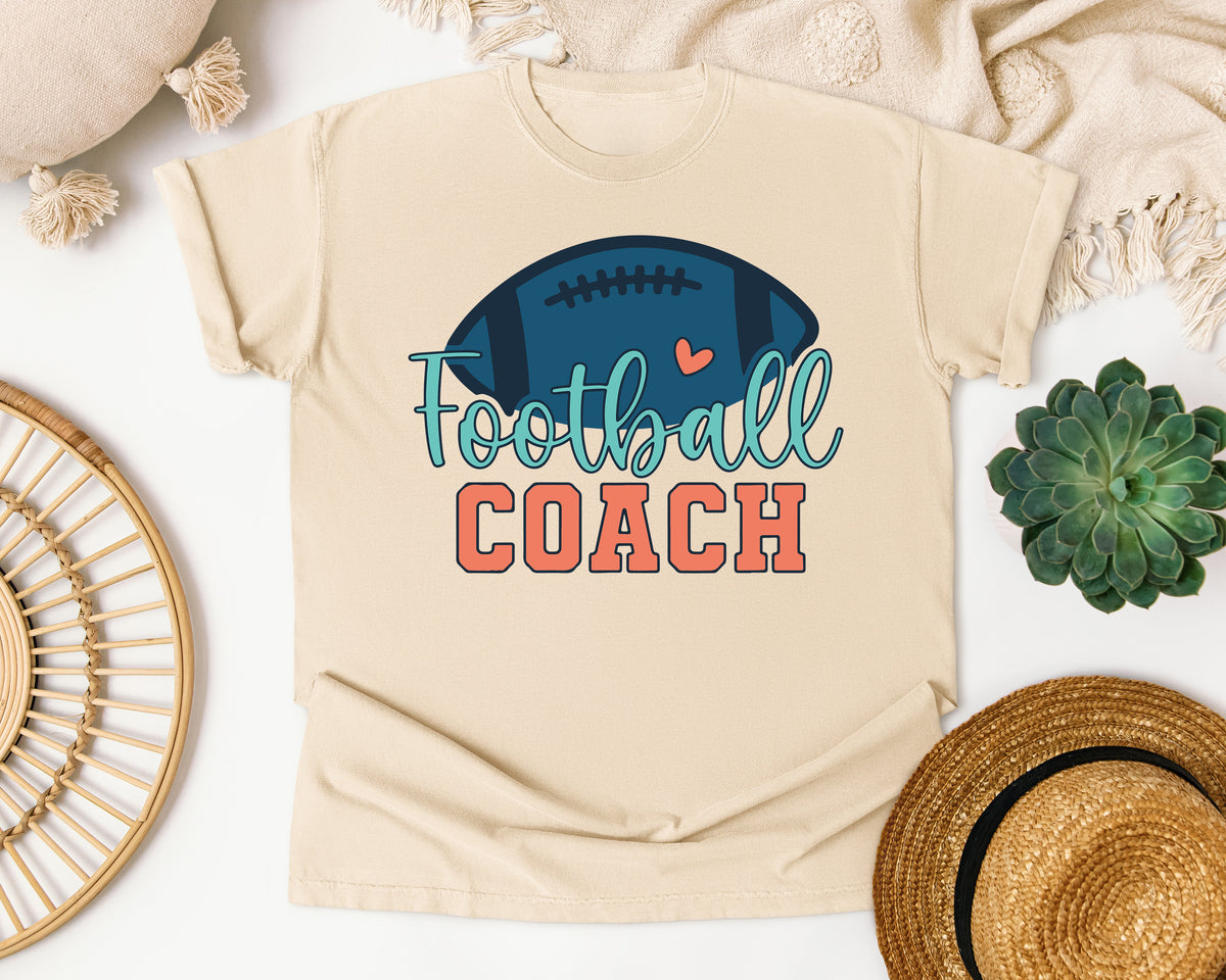Football Coach graphic tee in Ivory
